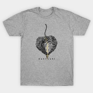 Nature Heals Wabi Sabi Kintsugi Heart T-Shirt